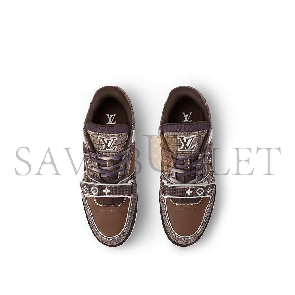 LOUIS VUITTON LV TRAINER SNEAKER 1ADE24 LOUIS VUITTON LV TRAINER SNEAKER 1ADE24